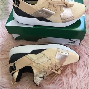 Puma Shoes - New Puma Women’s Muse Metallic Sneakers Puma Shoes - New Puma Women’s Muse Metallic Sneakers